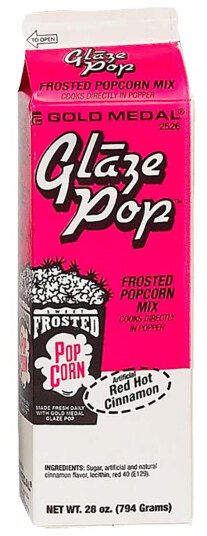 Ring Bingo AB Glaze Pop Popcornglaze - Rød Het Kanel Ring Bingo AB Glaze Pop Popcornglaze - Rød Het Kanel