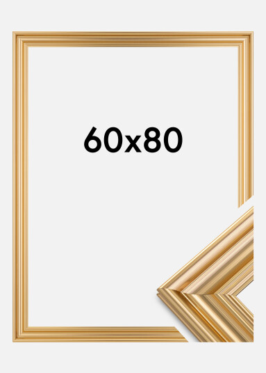 Focus Ramme Charleston Gull 60x80 Cm Focus Ramme Charleston Gull 60x80 Cm