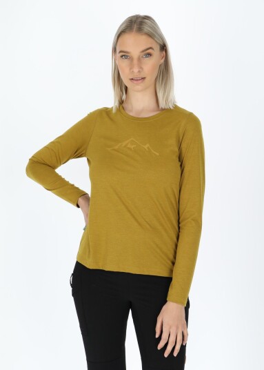 Swedemount Trondheim Lyocell Long Sleeve W Almond 40 T-Shirts