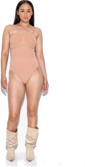 LYKKELAND ateliér Second Skin High Waist Thong   Tan   Beige   46 48