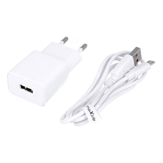 Maxlife microUSB-lader