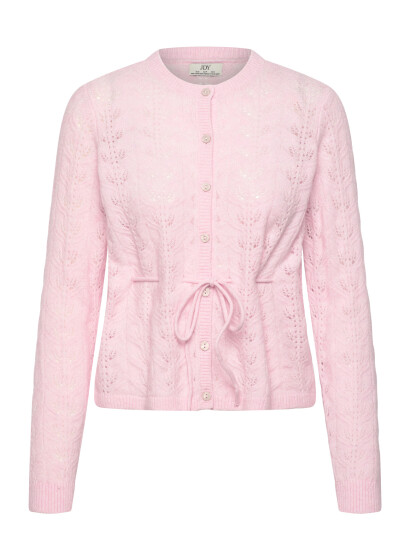 JDY Jdymoon Life L/S Tie Cardigan Knt Pink M