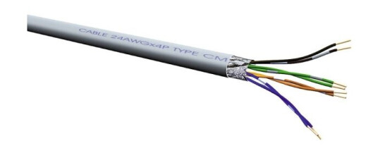 Value Value Kabel Ftp Kat. 5E (Klasa D) Pełny Szary 300 M