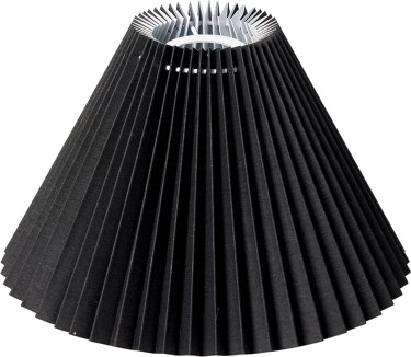 Plisségardin Emma Piso Vegg/Pendel Side 21 Cm Svart Plisségardin Emma Piso Vegg/Pendel Side 21 Cm Svart