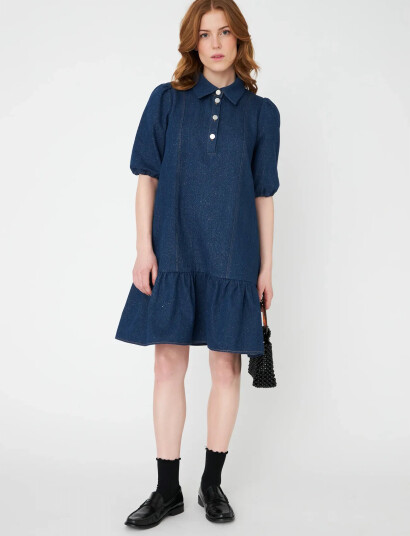 crās Elenacras Dress - Navy - 40