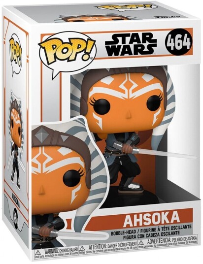 Funko Star Wars The Mandalorian Ahsoka with Sabers Pop! Vinyl Figur 464