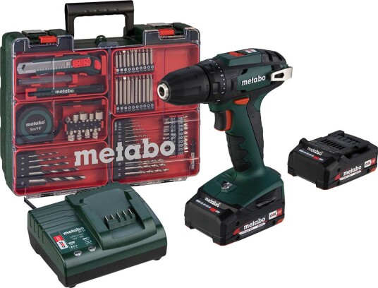 Metabo Batteridrill BS 18 Med Batteri Og Lader 18v