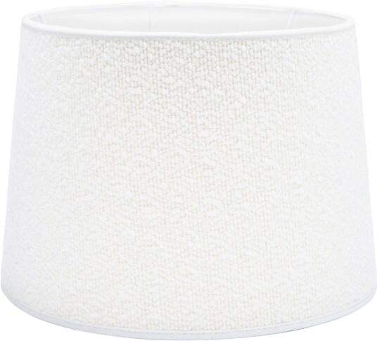 Pr Home Sofia lampeskjerm Bouclette hvit 20 cm 1598619-09-0 1598619-16-0