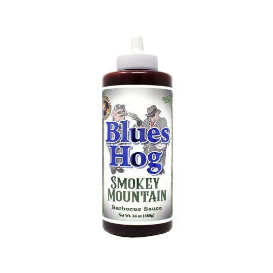 Blues Hog Blues Hog Smokey Mountain Sauce 680g med hickoryrøyk på klemmeflaske Blues Hog Blues Hog Smokey Mountain Sauce 680g med hickoryrøyk på klemmeflaske