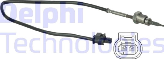 Sensor, eksostemperatur DELPHI TS30056