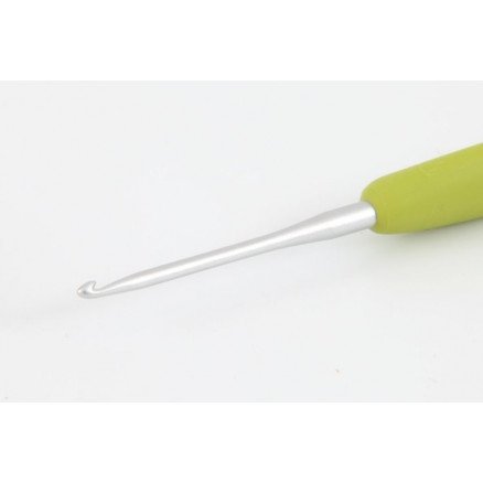 Clover Amour Heklenål 2,0 mm US 0 Lys Grønn
