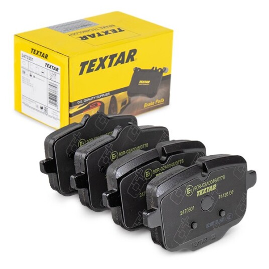 Bremseklosser TEXTAR 2470301 Bremseklosser TEXTAR 2470301