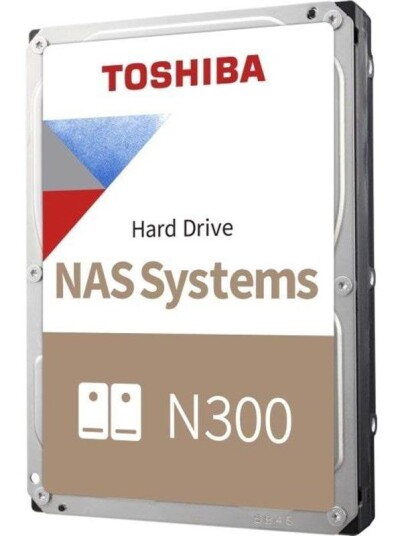 Toshiba N300 NAS HDWG11AUZSVA Harddisk - 10 TB - 3.5" - 7200 rpm - SATA-600 - 256 MB cache