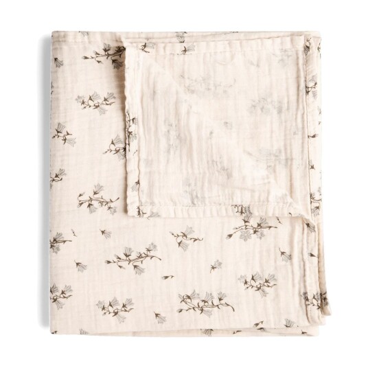 Garbo&Friends Bluebell Muslin Swaddle pledd 110x110 cm