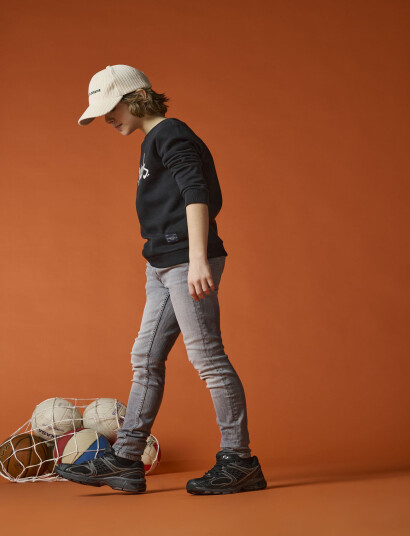 Kids Only Kobdraper Venice Tapered Jeans Noos Grey 140