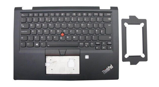 Lenovo Chicony - Brbart tastatur - til utskifting - Engelsk - Storbritannia - Svart