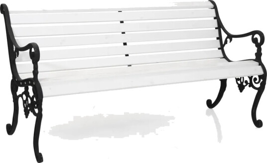 Brafab Sandvik 2 sitssoffa Hvit/svart 153 x 63 cm Svart