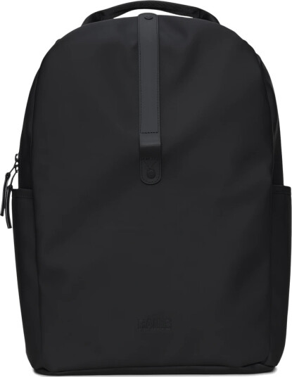 RAINS Clip Front Backpack Black RAINS Clip Front Backpack Black