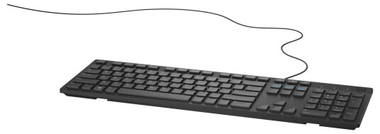 DELL KB216 - tastatur - amerikansk engelsk - svart Inn-enhet DELL KB216 - tastatur - amerikansk engelsk - svart Inn-enhet