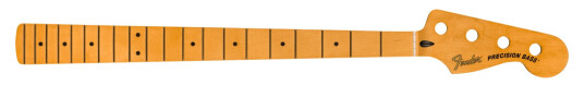 Fender Precision To Jazz Bass Conv. Neck Maple, 20 Md Jumbo Frets, 12" Radius