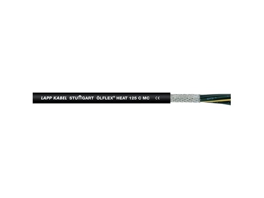 Lapp Ölflex Heat 125 C Mc 100 M Sort 83 Kg/Km 132 Kg/Km 4000 V 1,5 Mm²