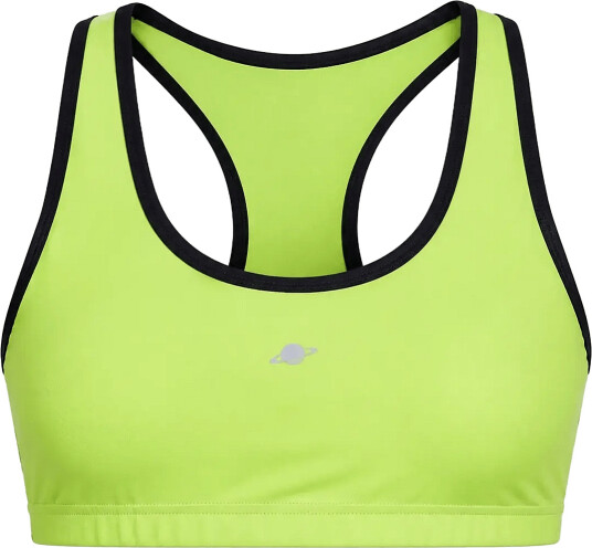 Planet Nusa Racerback1 Power Sports Bra Green M