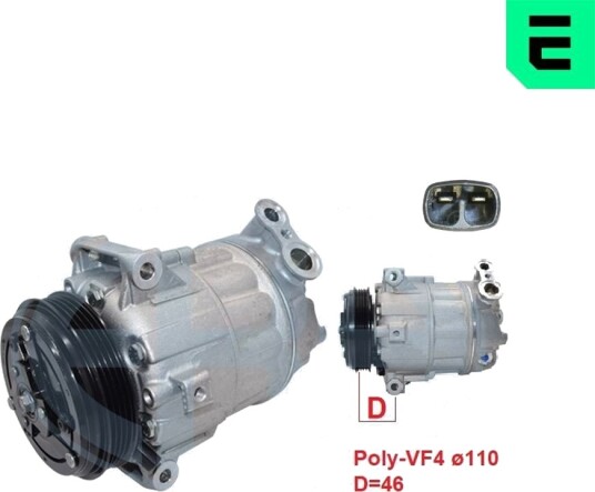 AC-kompressor ERA 670181