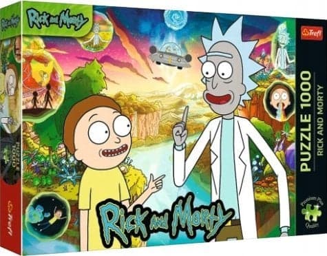 Trefl Puzzle 1000 biter Premium Plus Rick and Morty Trefl Puzzle 1000 biter Premium Plus Rick and Morty