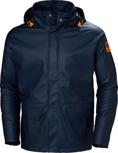 Helly Hansen Gale Vanntett Herre Regnjakke Marineblå L