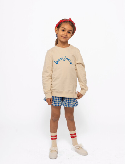 The New Tnness Sweatshirt Beige 122/128 The New Tnness Sweatshirt Beige 122/128