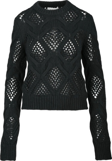 Sportmax Dame Strikkevarer Svart L,