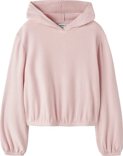 Name It Nkfkathlon Ls Sh Top Wh Pink 158 164