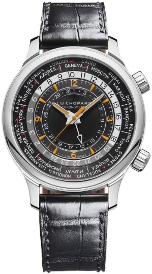 Chopard Herreklokke 168574 3001 L.U.C Sort/Lær Ø42 mm