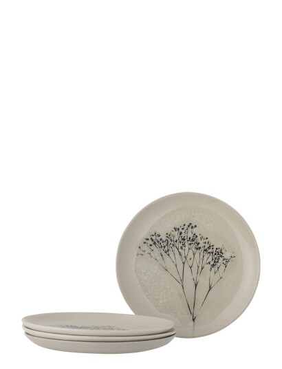Bloomingville Bea Plate - Beige - Ø 22 CM