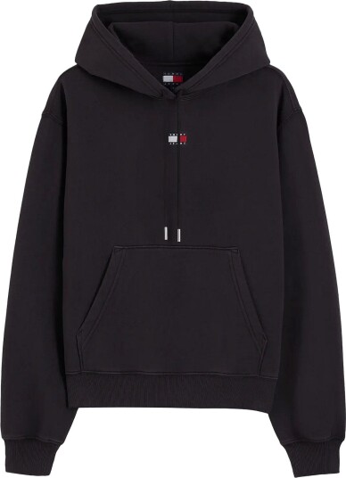 Tommy Jeans Tjw Badge Hoodie Ext Black XXS
