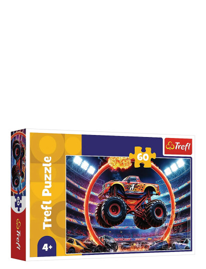 Trefl Pappussel Trefl 60 Bitar Monster Truck - Multi/patterned - ONE SIZE Trefl Pappussel Trefl 60 Bitar Monster Truck - Multi/patterned - ONE SIZE