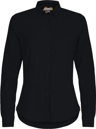 J. Harvest & Frost Skjorte Yellow Bow Svart