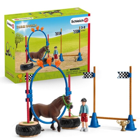 Schleich Pony agility race