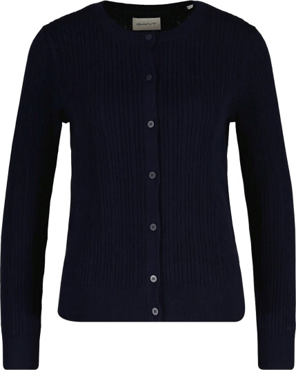 Gant Mini Cable Knit Cardigan Navy XXL Gant Mini Cable Knit Cardigan Navy XXL