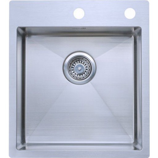 Lavabo Kubus 441 soft kjøkkenvask 44x50 cm, rustfritt stål