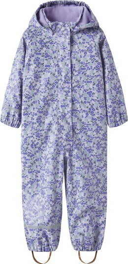 Name It Nmfdry10 Rain Suit Fleece Aop Fo Purple 110