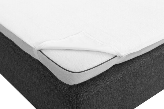 Borganäs of Sweden Laken Plastikbelagt Frotté 90 x 200 cm Hvit