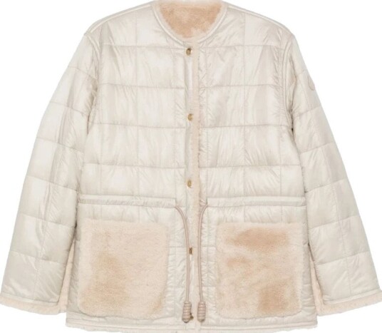 Moncler Dame Jakker Beige M,