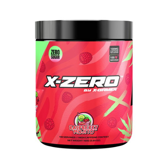 X-Zero Raspberry Mojito (160g/100 servings)