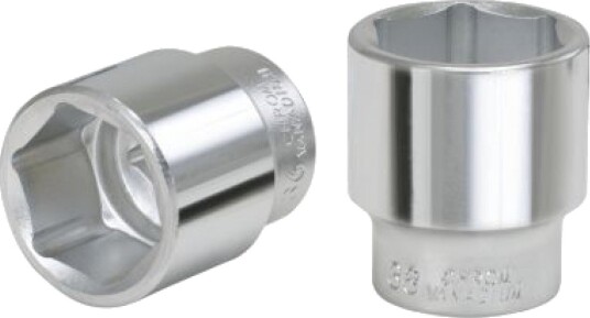 Ks Tools 911.3435, Stikkontakt, 3/4", Metrisk, 2 Hoder, 40,50 Mm, Kromvanadiumstål