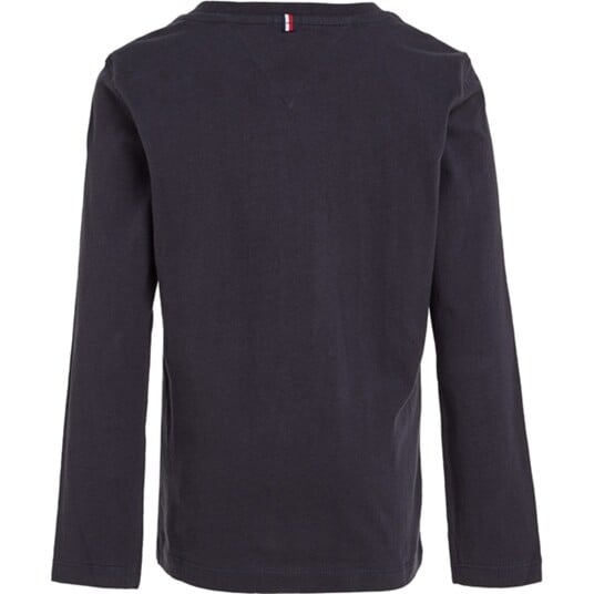 Tommy Hilfiger Boys Basic CN Bluse Sky Captain 74