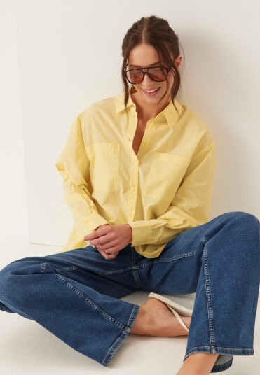 Pieces Pcmelia Ls Loose Shirt