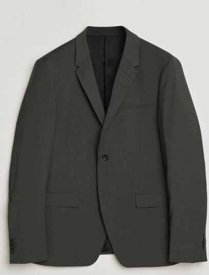 Tiger of Sweden Jamie Wool Travel Suit Blazer Olive Extreme Tiger of Sweden Jamie Wool Travel Suit Blazer Olive Extreme