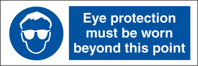 Jo Safety Eye protection must be worn Self Adhesive Vinyl V HR 100 x 300 mm IMO 106233VHR Jo Safety Eye protection must be worn Self Adhesive Vinyl V HR 100 x 300 mm IMO 106233VHR