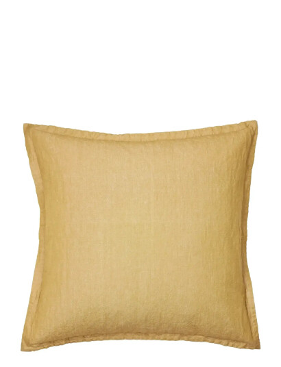 Broste Copenhagen Linn Pudebetræk - Yellow - 60X60CM Broste Copenhagen Linn Pudebetræk - Yellow - 60X60CM